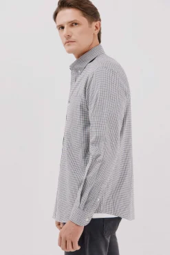 Camisa twill xadrez