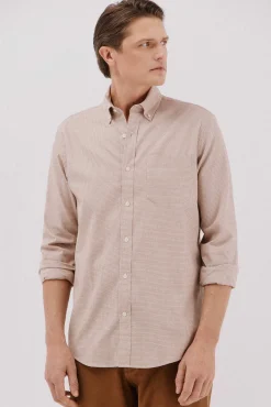 Camisa twill xadrez