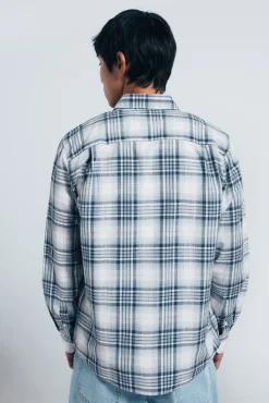 Camisa xadrez de algodão