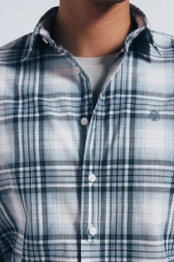 Camisa xadrez de algodão
