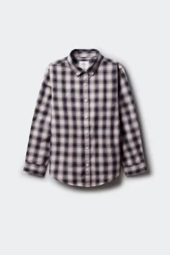 Camisa xadrez lenhador para meninos