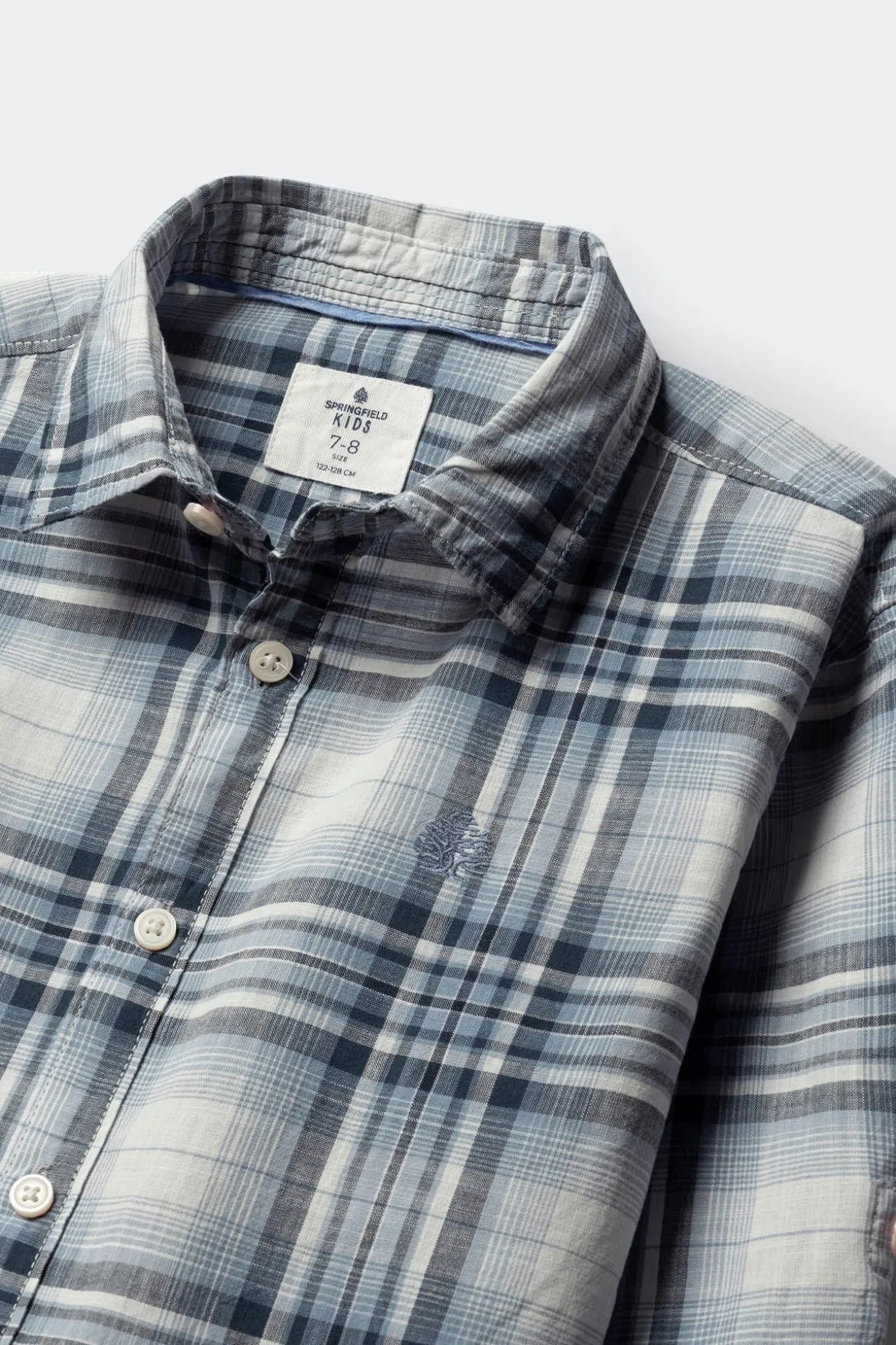 Camisa xadrez lenhador para meninos