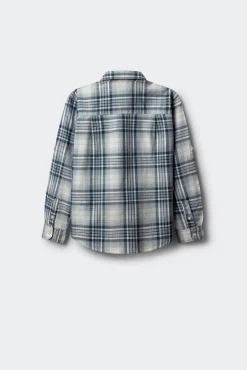 Camisa xadrez lenhador para meninos