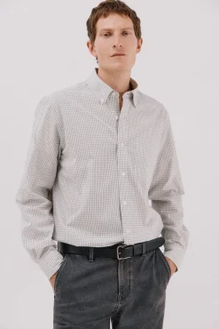 Camisa xadrez popelina