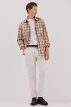 Camisa xadrez popelina