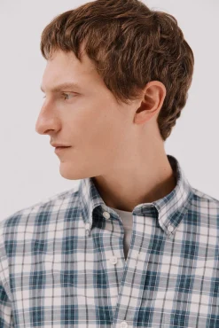 Camisa xadrez popelina