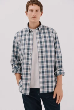 Camisa xadrez popelina