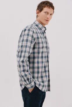 Camisa xadrez popelina