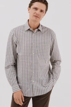 Camisa xadrez popelina