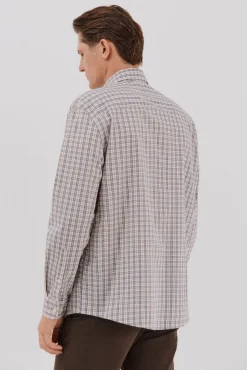 Camisa xadrez popelina