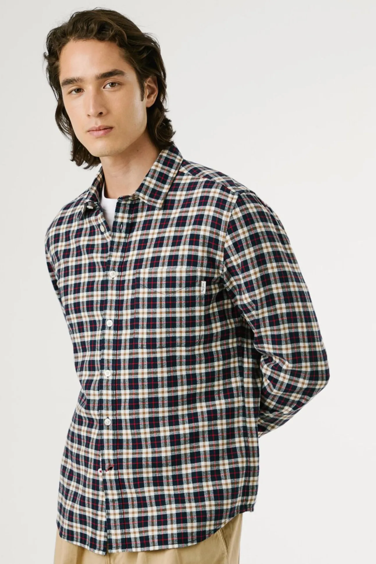 Camisa xadrez regular fit