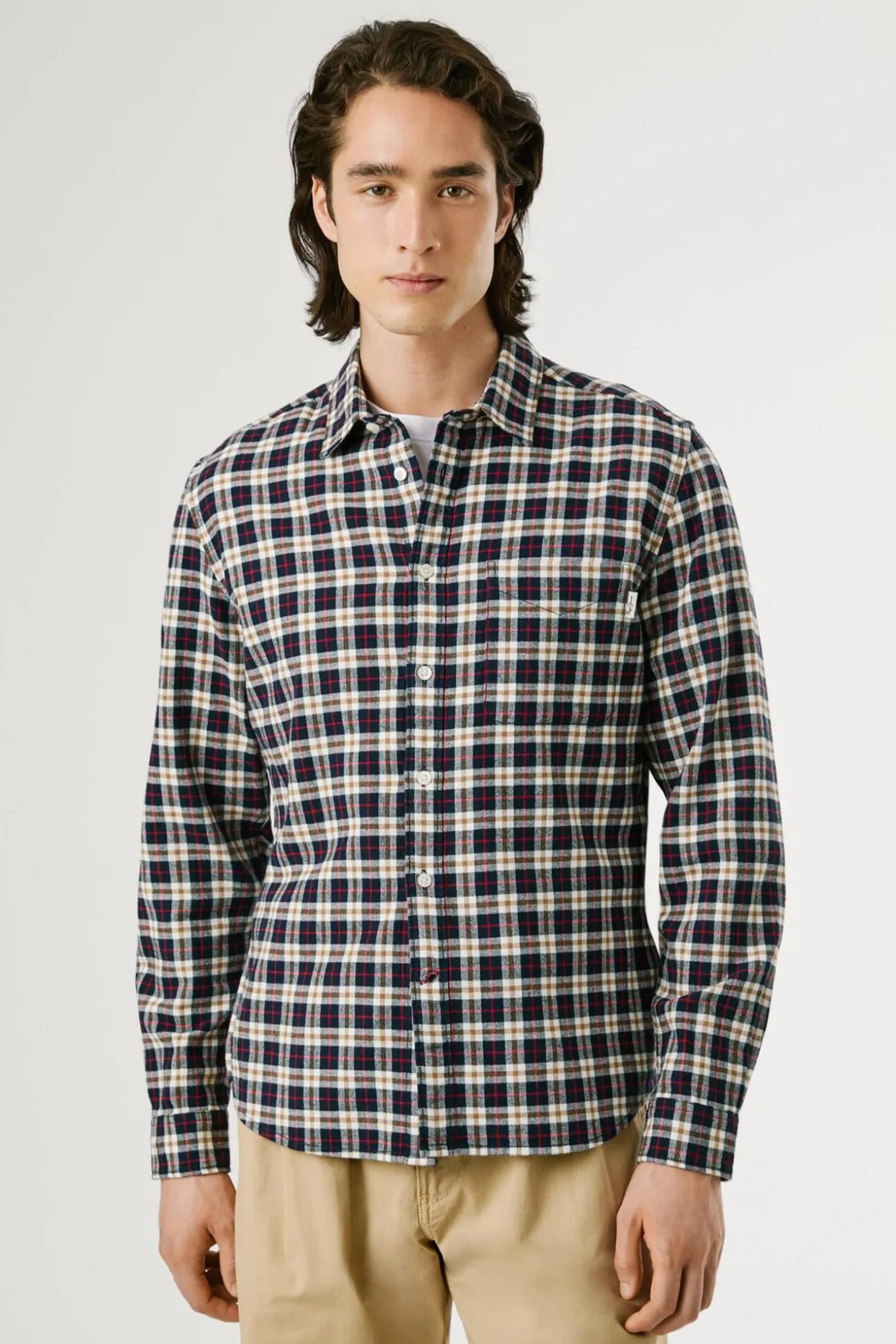 Camisa xadrez regular fit