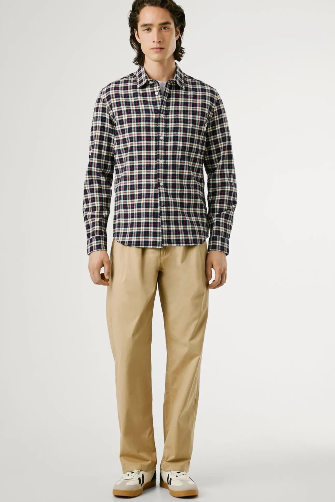 Camisa xadrez regular fit