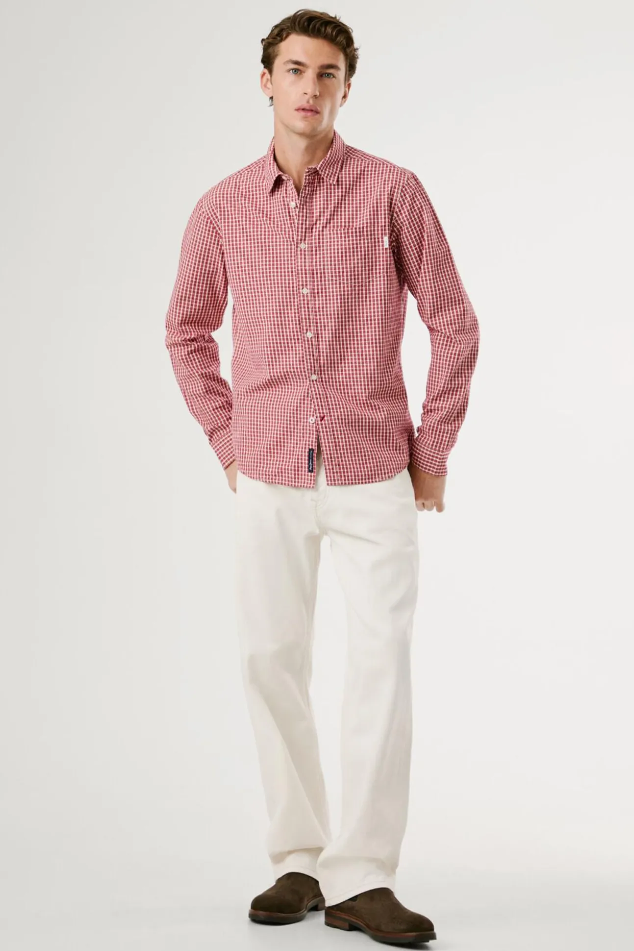 Camisa xadrez regular fit