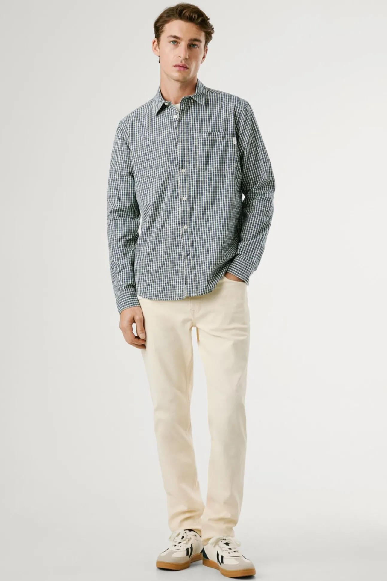 Camisa xadrez regular fit
