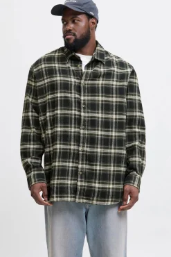 Camisa xadrez regular fit PLUS