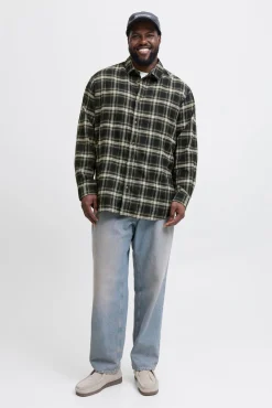 Camisa xadrez regular fit PLUS