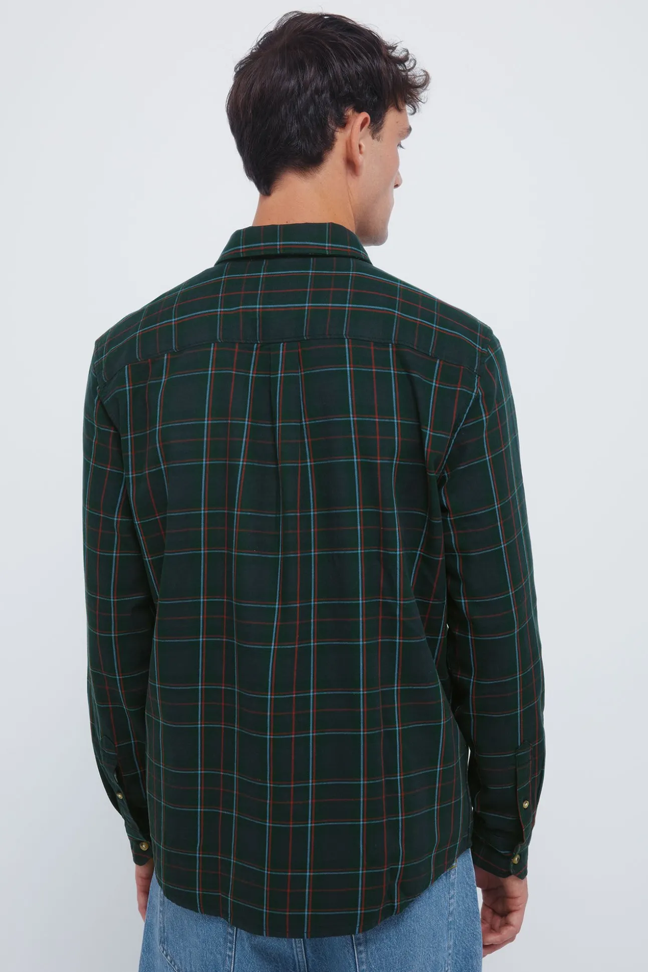 camisa xadrez tartan