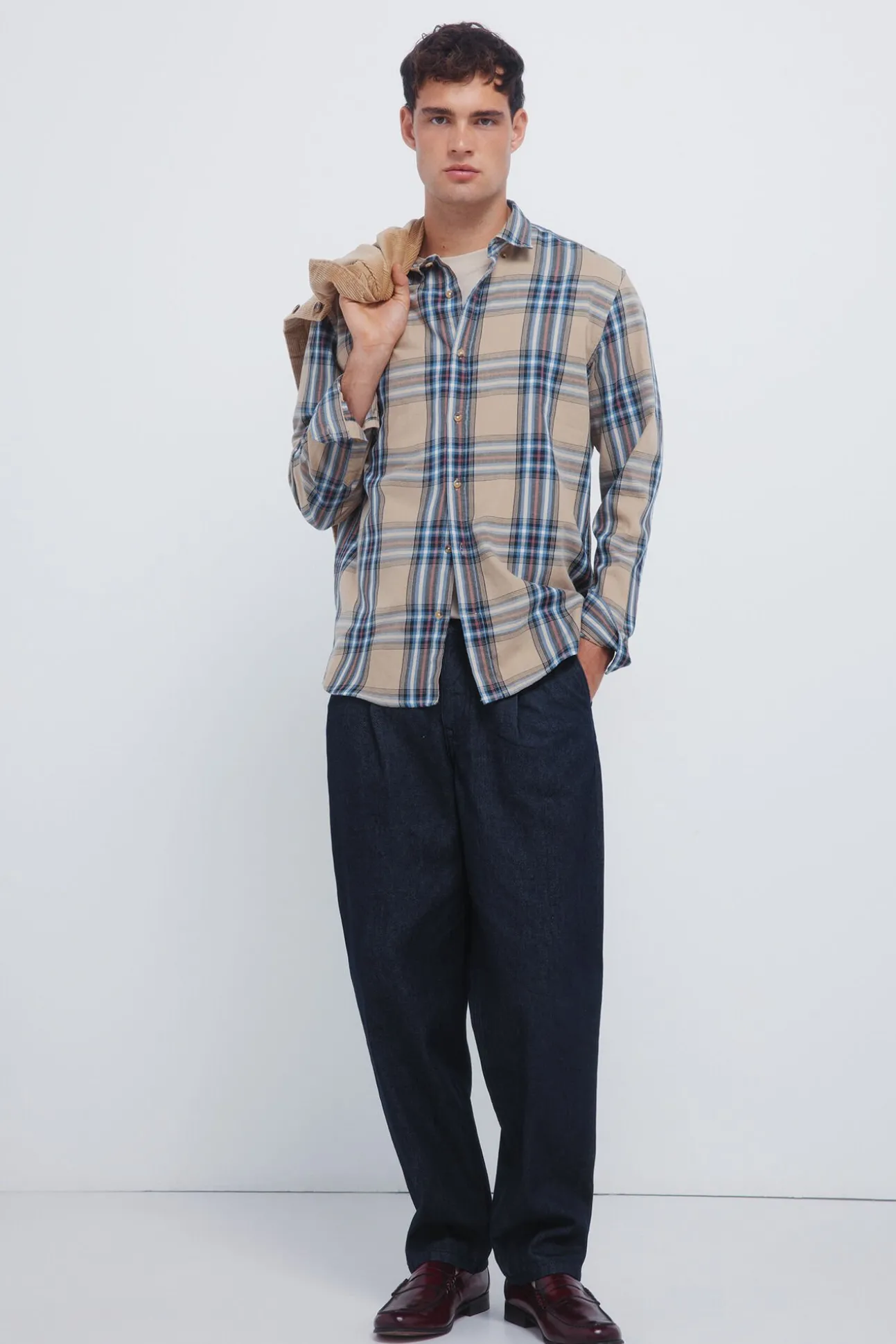 camisa xadrez tartan