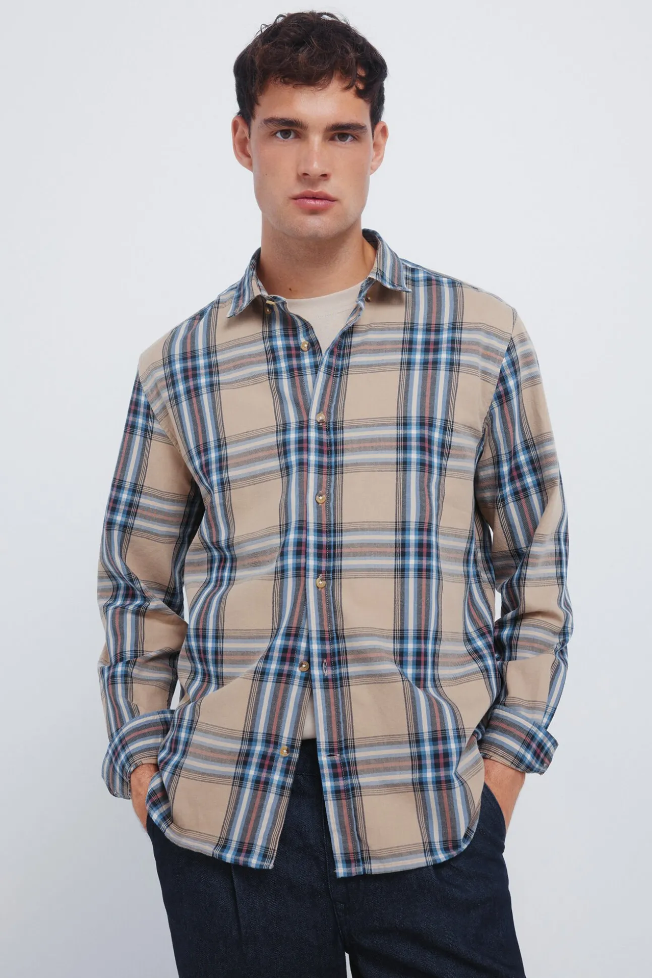 camisa xadrez tartan