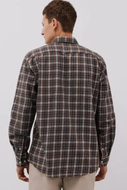 Camisa xadrez tencel