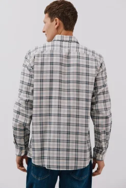 Camisa xadrez tencel