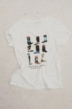 Camiseta "Botas de dança"