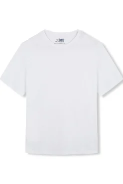 Camiseta básica com bordado de avião