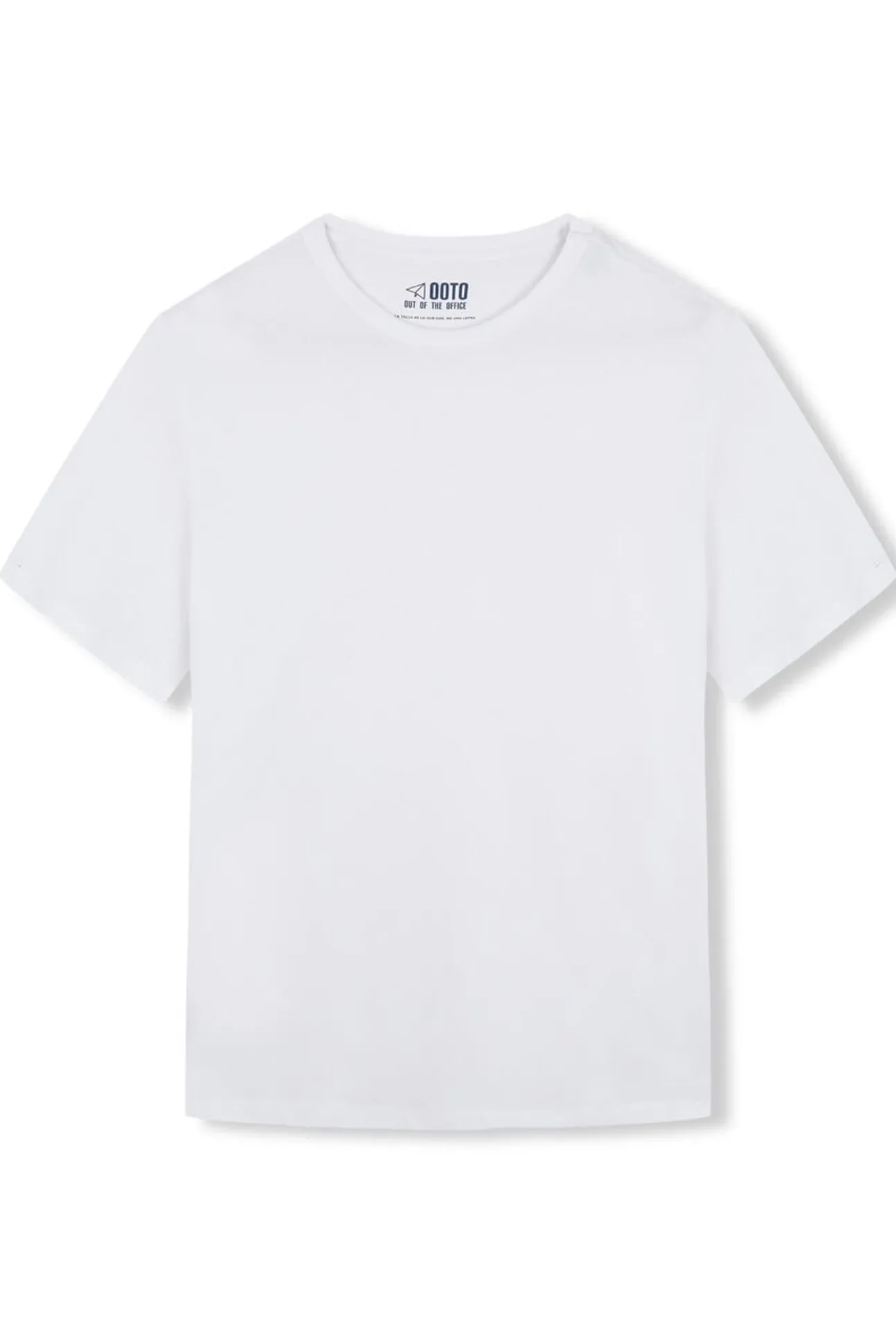 Camiseta básica com bordado de avião