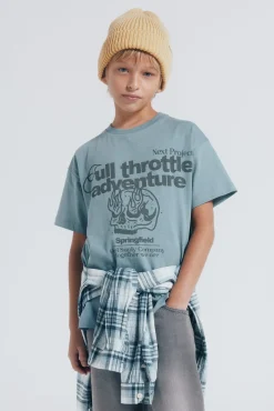 Camiseta caveira para meninos