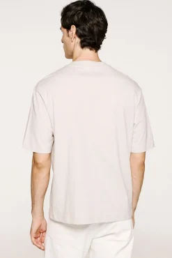 Camiseta com logo de T-shirt de manga curta