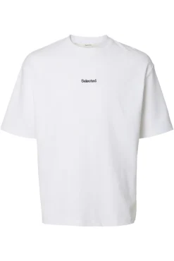Camiseta com logo de T-shirt de manga curta