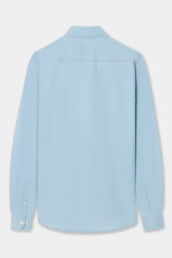 Camiseta denim esportiva