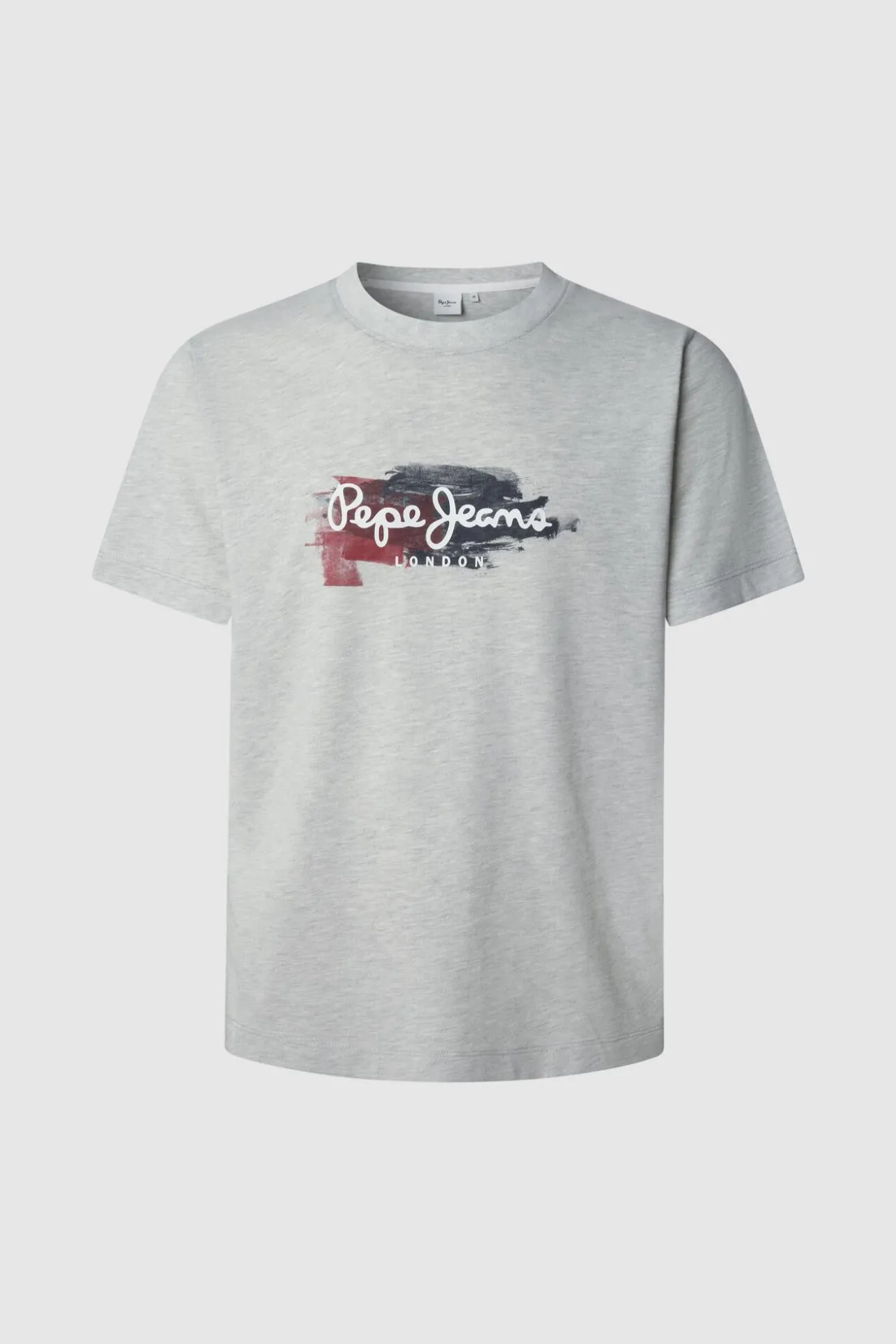Camiseta estampada com logotipo de corte regular