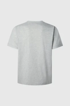Camiseta estampada com logotipo de corte regular