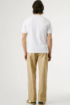Camiseta estampada com logotipo de corte regular