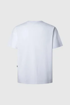 Camiseta estampada com logotipo de corte regular