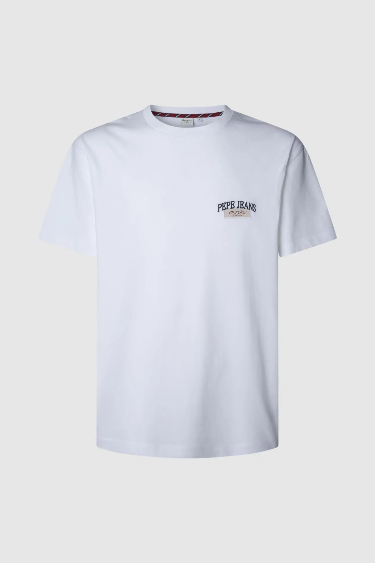 Camiseta estampada com logotipo de corte regular
