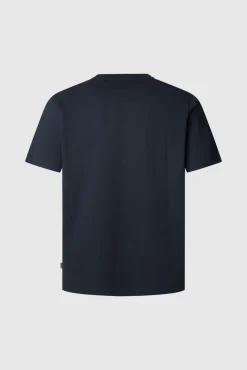 Camiseta estampada com logotipo de corte regular