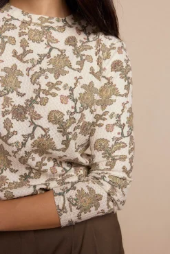 Camiseta estruturada estampada