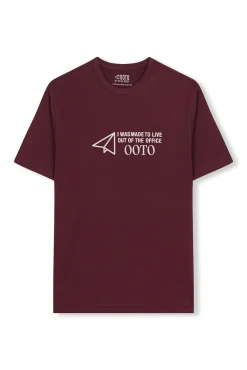 Camiseta gráfica lavada