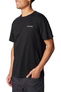 Camiseta masculina de manga curta de algodão orgânico Basic Logo™ da para homem