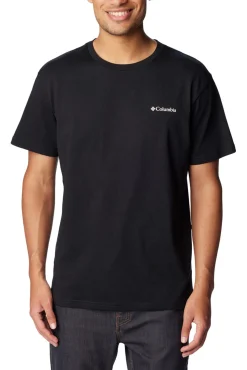 Camiseta masculina de manga curta de algodão orgânico Basic Logo™ da para homem