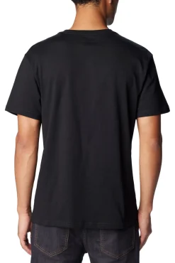 Camiseta masculina de manga curta de algodão orgânico Basic Logo™ da para homem