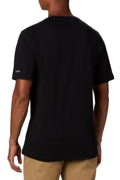 Camiseta masculina de manga curta de algodão orgânico Basic Logo™ da para homem