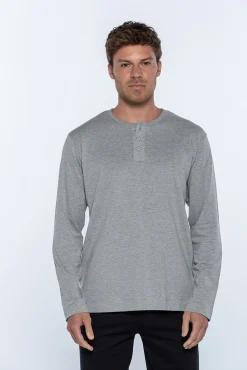 Camiseta masculina de manga comprida