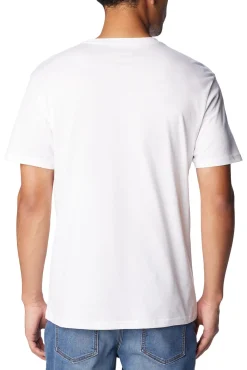 Camiseta masculina de manga curta de algodão orgânico Basic Logo™ da para homem