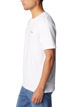 Camiseta masculina de manga curta de algodão orgânico Basic Logo™ da para homem