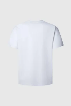 Camiseta Regular Fit com Logotipo Bordado