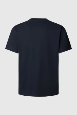 Camiseta Regular Fit com Logotipo Bordado